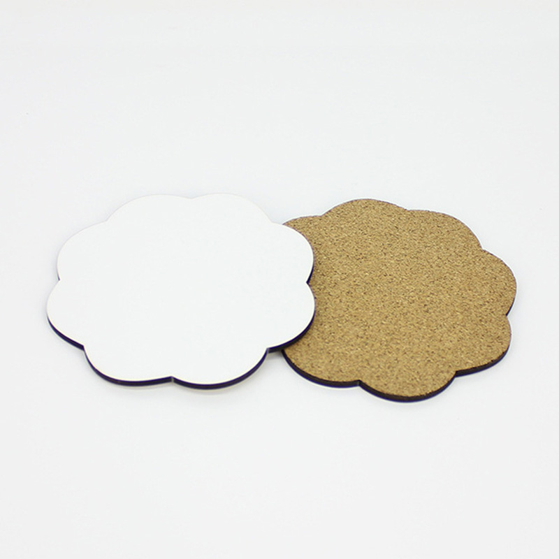 100Pcs/Lot DIY Sublimation Bla - Coaster Sublimation Blank ulasan dan harga