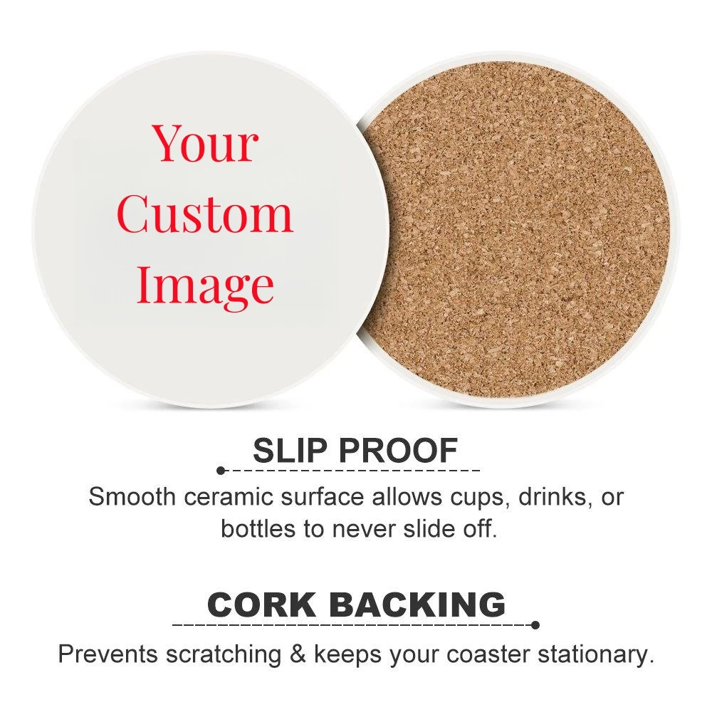 Personalized Custom Printed Ro - Coaster Sublimation Blank ulasan dan harga