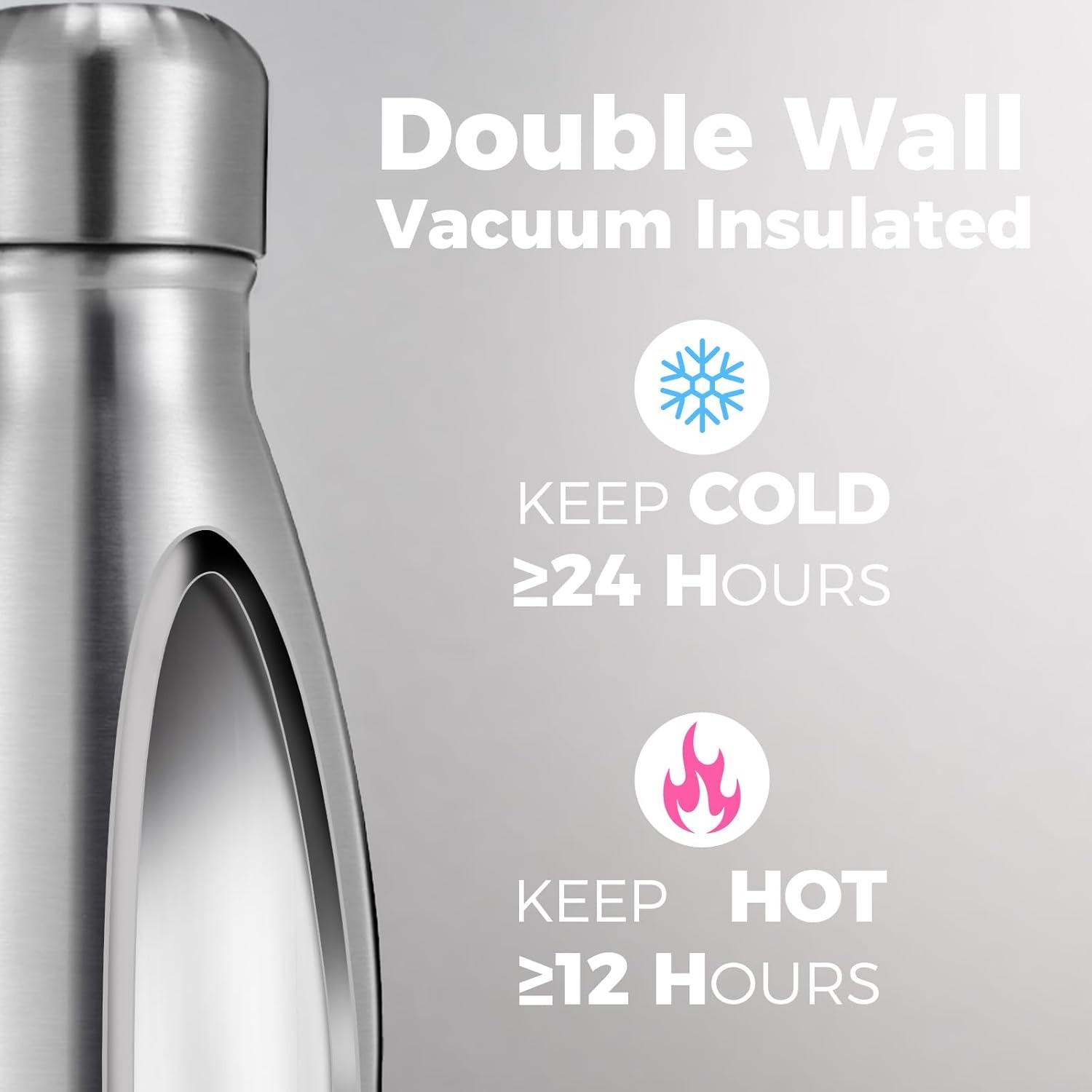 Outdoor Sport Double Wall Stai - Water Bottle Blank ulasan dan harga