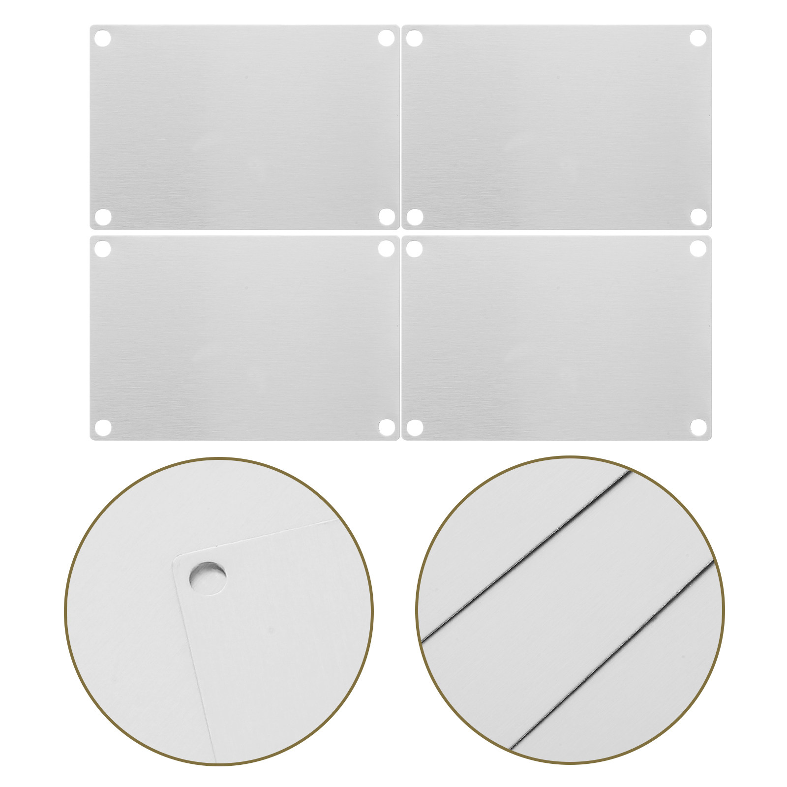 5Pcs Blank Stainless Steel Out - Yard Sign Blank ulasan dan harga