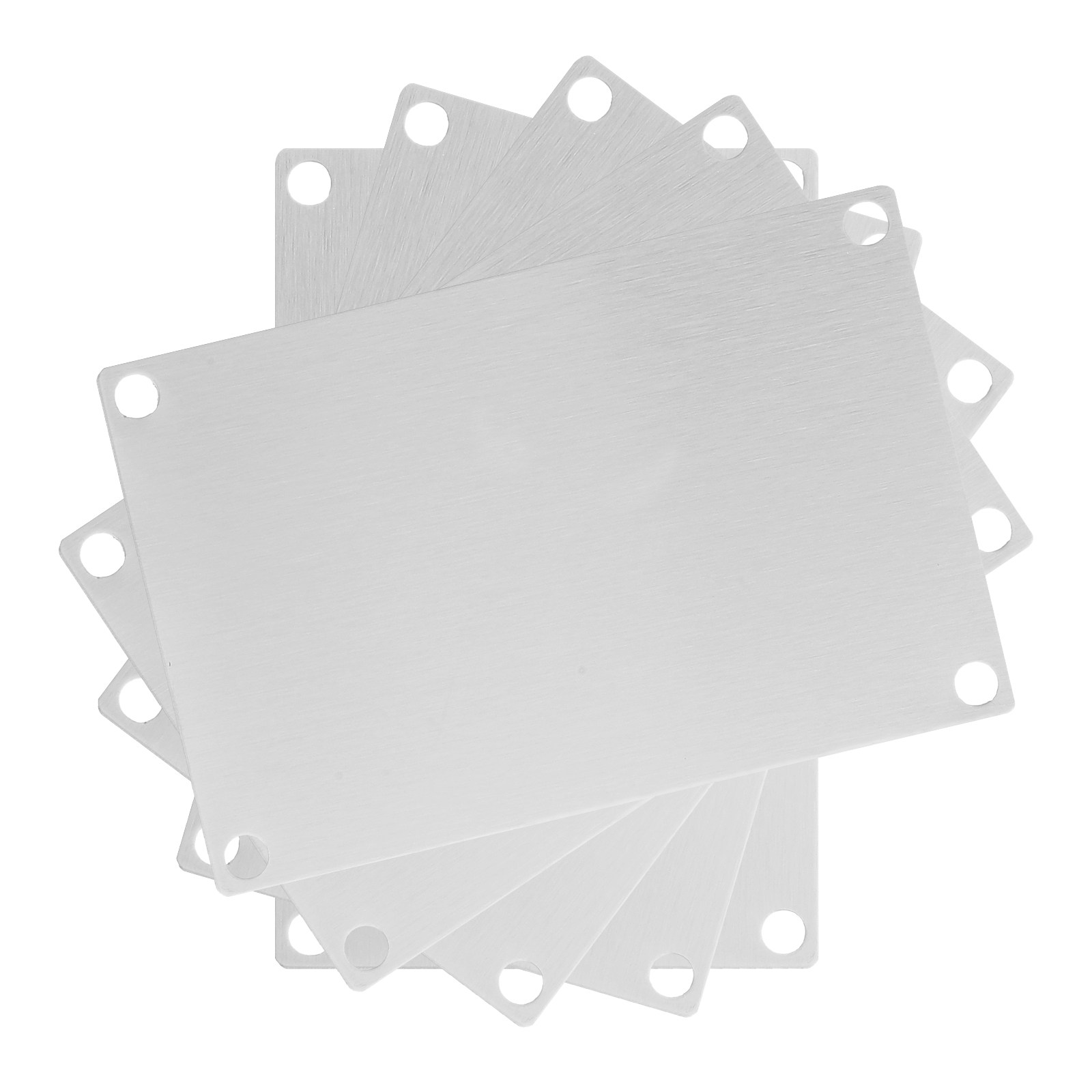 5Pcs Blank Stainless Steel Out - Yard Sign Blank ulasan dan harga