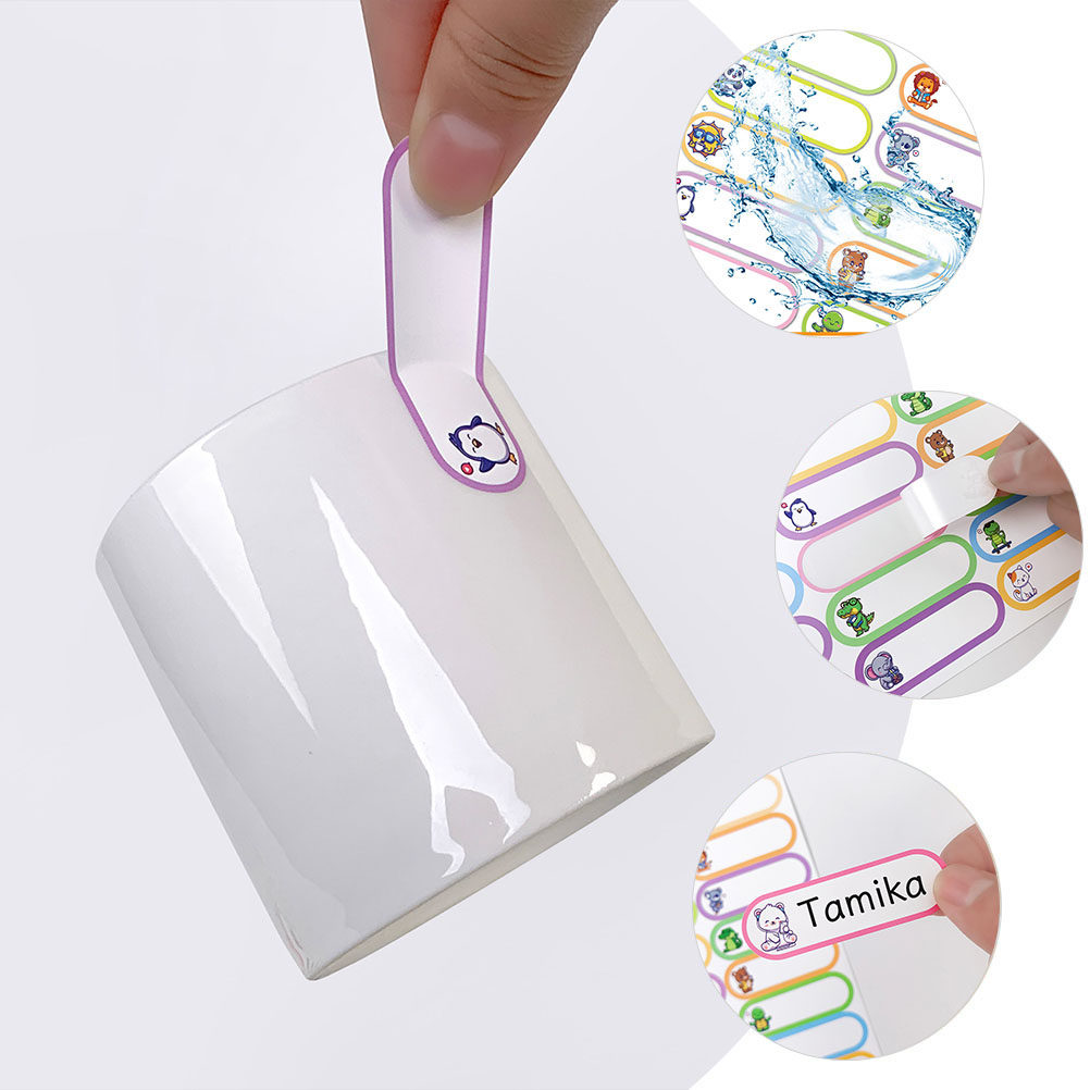 10 Sheets Writable Name Tag St - Water Bottle Blank ulasan dan harga