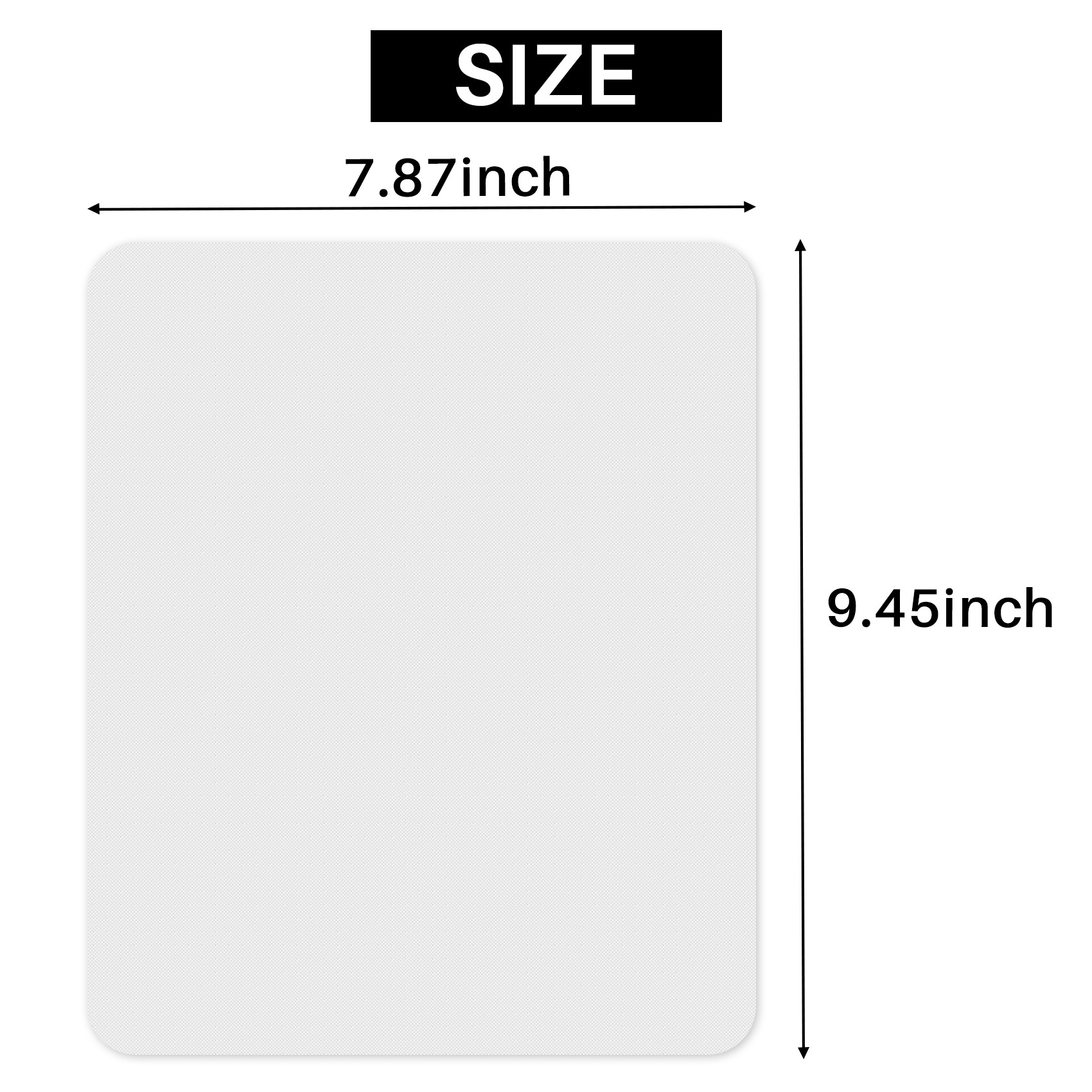 Leading-10Pcs Blank Mouse Pad  - Mouse Pad Blank Sublimation ulasan dan harga