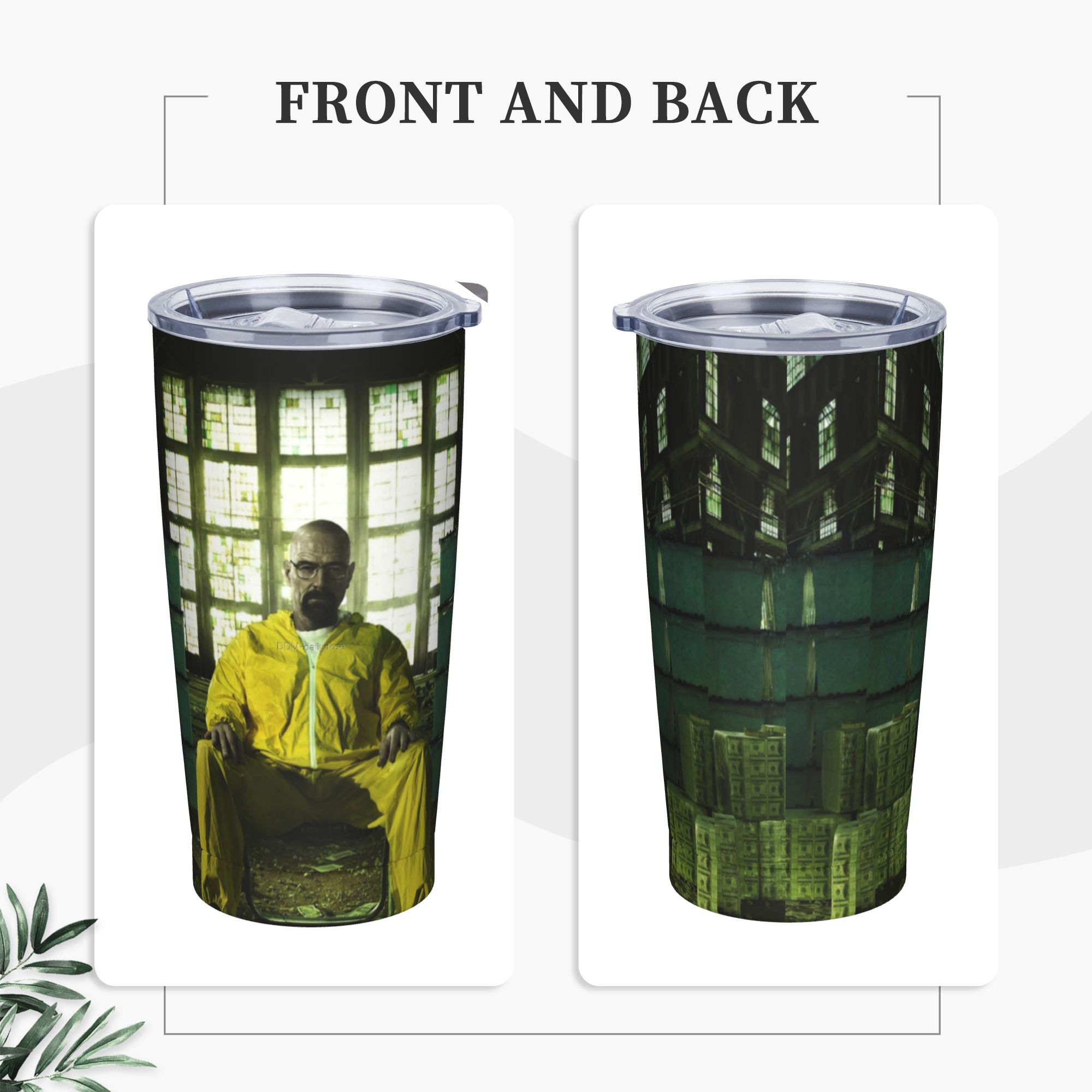 Breaking Bad Walter White Tumb - Tumbler 20Oz White ulasan dan harga