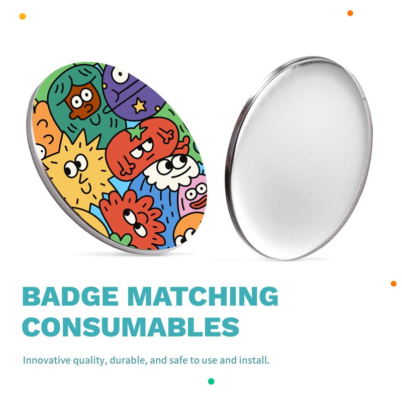 Blank Mirror Badge Button Make - Button Badge Blank ulasan dan harga