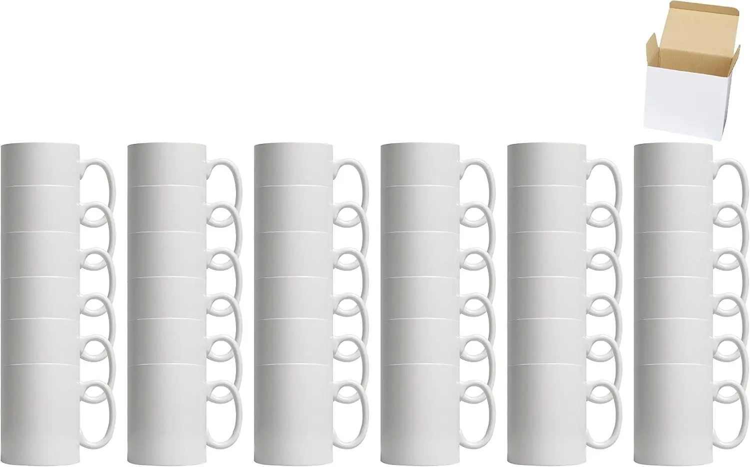 11oz White Ceramic Sublimation - Sublimation Mug White ulasan dan harga