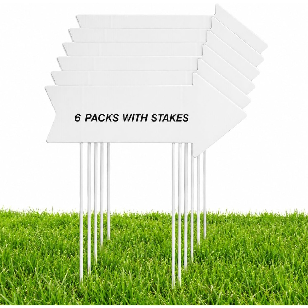 Double Sided Arrow Yard Signs  - Yard Sign Blank ulasan dan harga