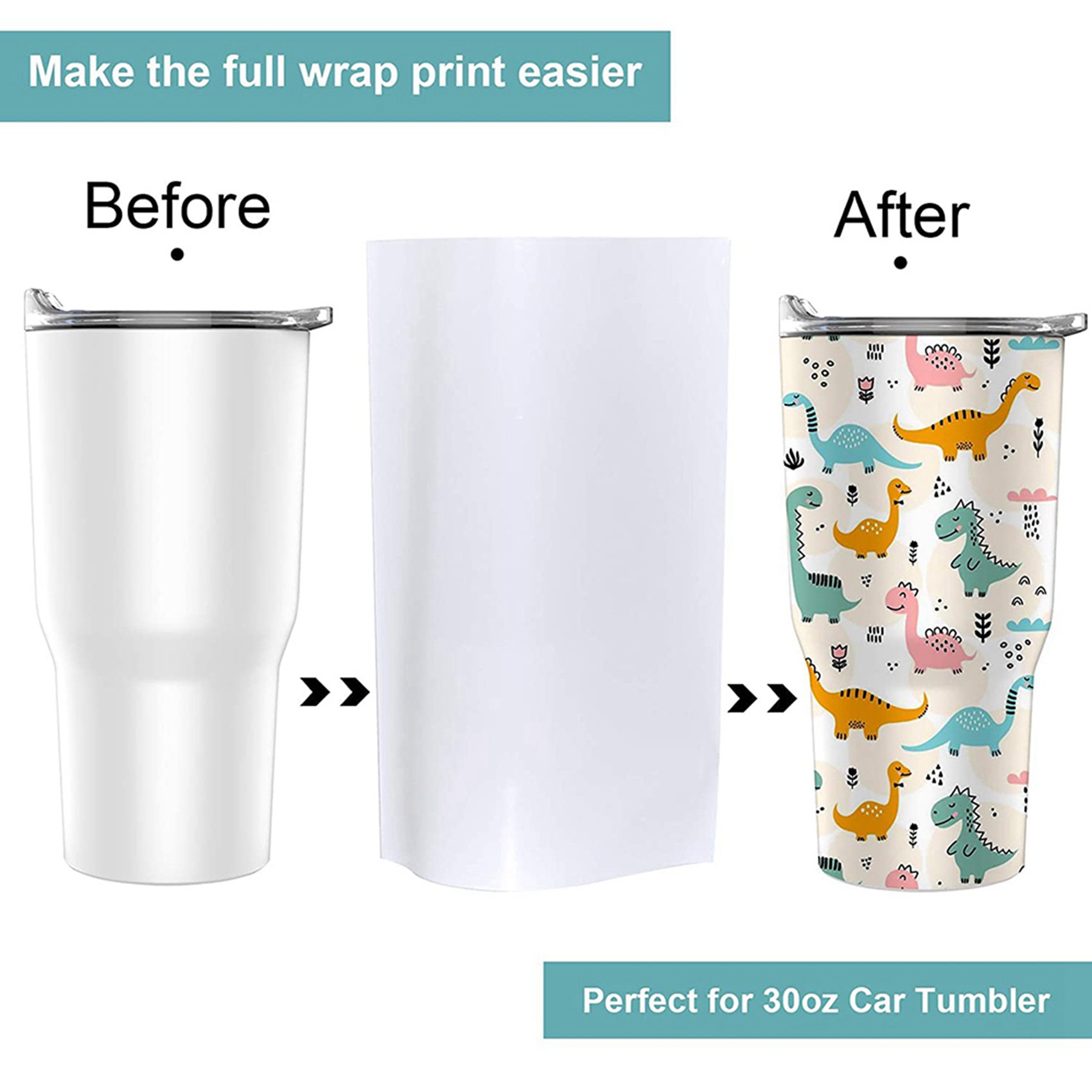 ABBN-8X12 Inch Sublimation Shr - Sublimation Mug White ulasan dan harga
